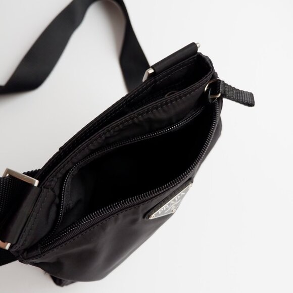 Authentic Preowned Prada Black Nylon Crossbody - Picture 10 of 13